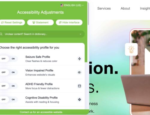 Potential Tax Write-Off: ADA Accessibility Widget