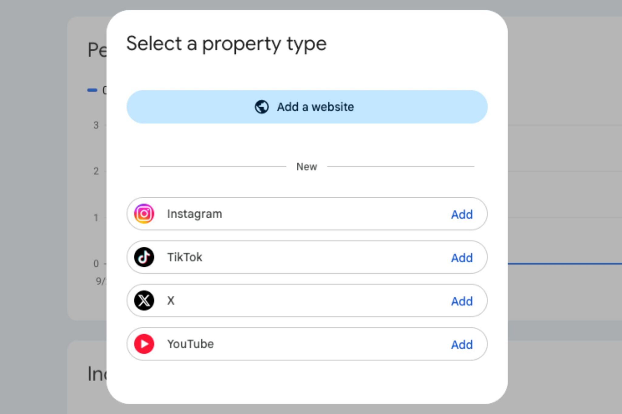 search console platform properties