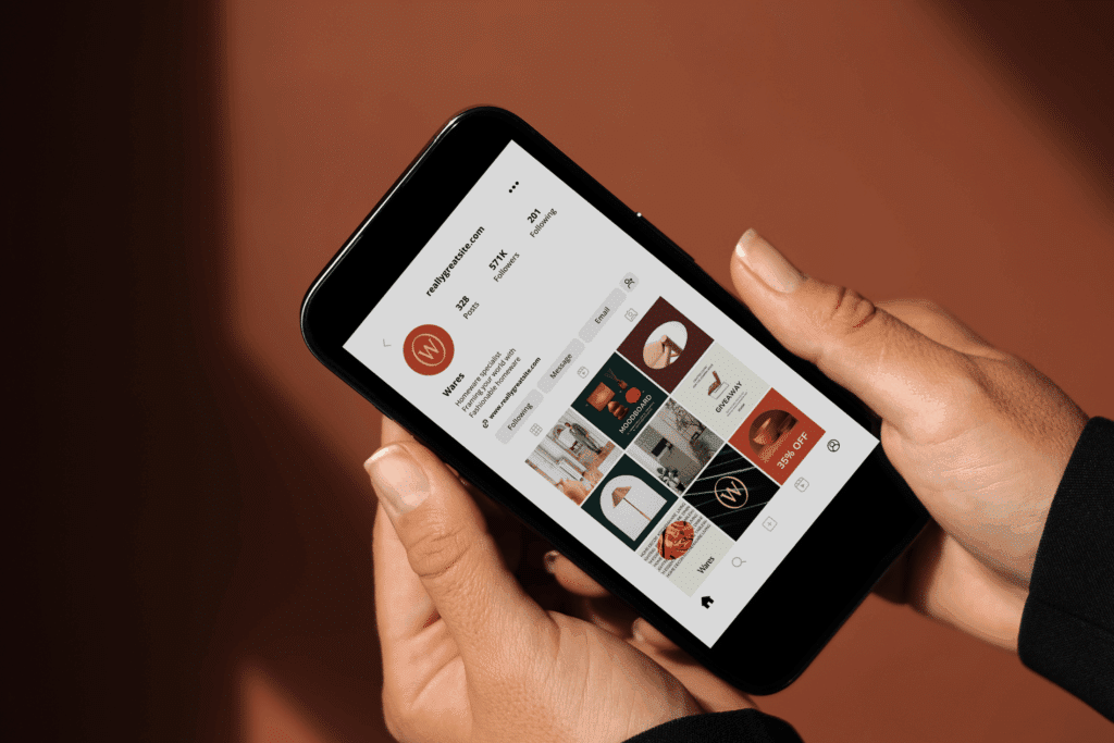 brand on social media