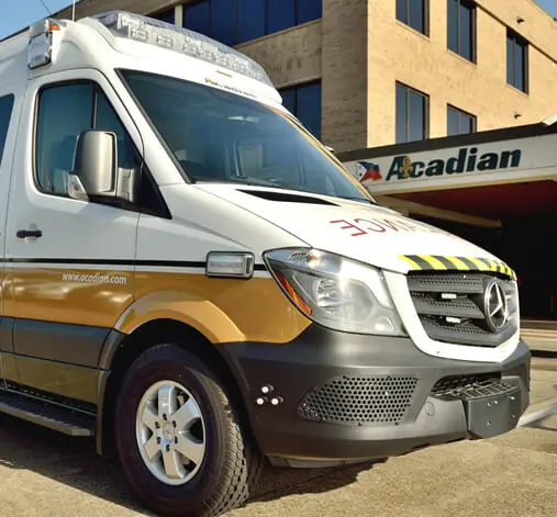 Acadian Ambulance Medical Website Design