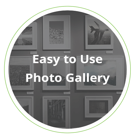 easy to use photo gallery