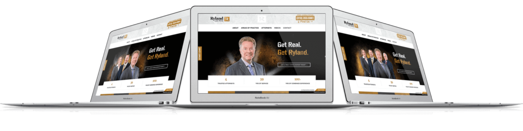 Ryland Law Firm Website Mockup