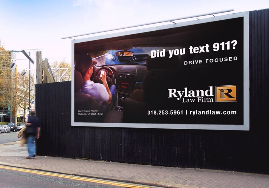 Ryland Law Firm PSA Billboard Advertising