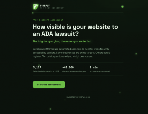 Does Your Website Need to Be ADA Accessible?