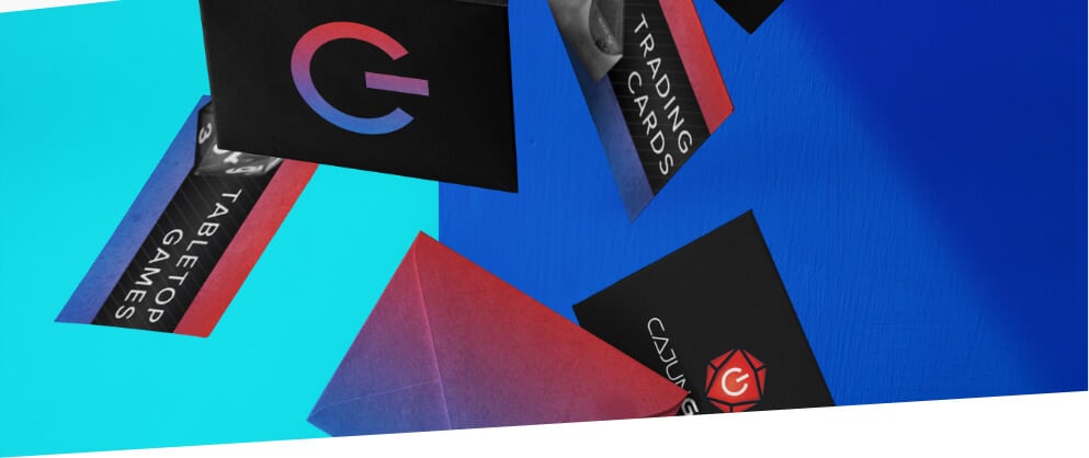 Cajun Gamer Logo Design & Branding Cards