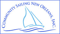 Community sailing new orleans logo