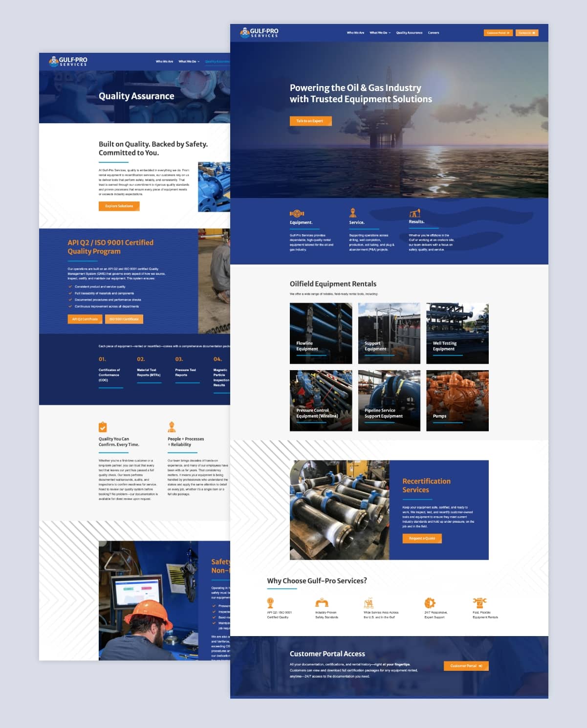 gulfpro Gulf-Pro web design