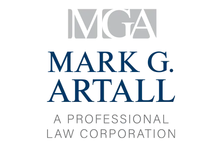 Mark G. Artall: A Professional Law Corporation Logo