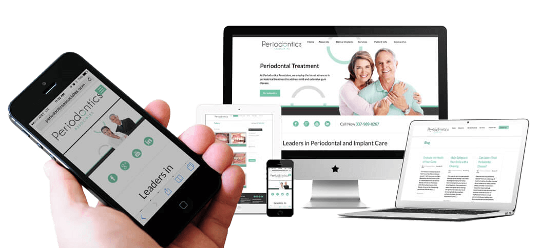 Periodontics Associates Healthcare Website Design