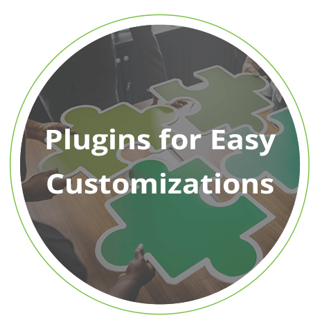 plugins for easy customizations