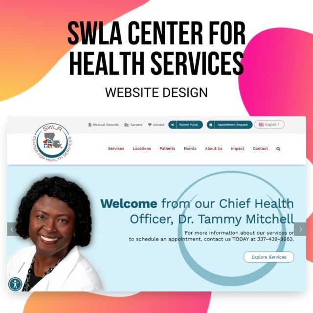 We are so excited to share the new SWLA Center for Health Services website!! 🎉 @swlahealth 

Goals for the new site:
✔️ Clean look
✔️ Welcoming feel
✔️ Informational
✔️ Easy to navigate

Check it out! https://www.swlahealth.org/