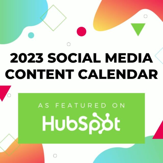 The leaves are falling so you know what that means...our annual Social Media Content Calendar for 2023 is now live! Grab your PSLs and start planning your social media campaigns for the new year! 

Link in bio!