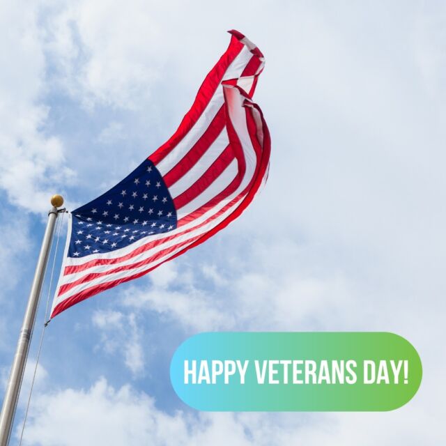 Happy Veterans Day! Today we honor those who have bravely served our country❤️