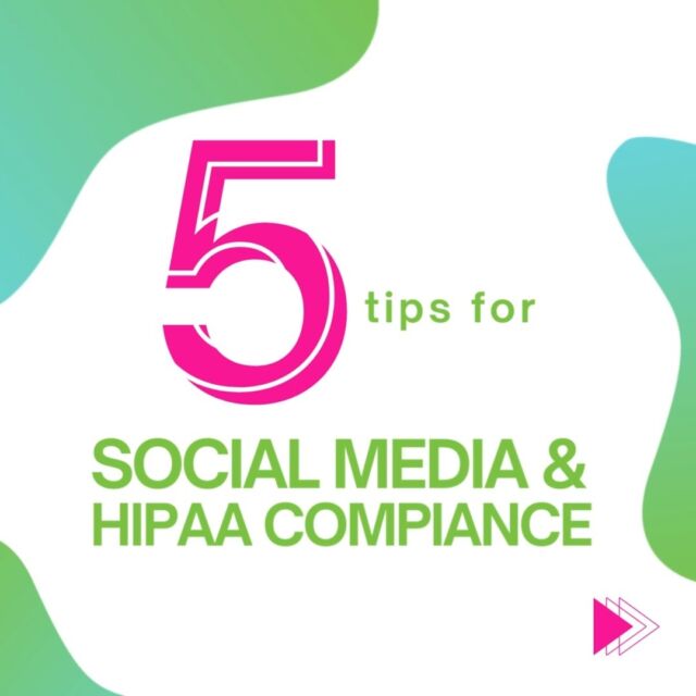Healthcare in the social media space can be challenging, but it’s not impossible!

If you fall under a HIPAA protected entity, that means you cannot “publish or share any protected health information on social media without the relevant individual’s specific, written authorization.”

Here are some quick tips for curating a HIPAA-compliant social presence. To read more on this visit: https://blog.hootsuite.com/hipaa-and-social-media/

& stay tuned. Firefly’s digital marketing e-book for the healthcare sector is coming soon.