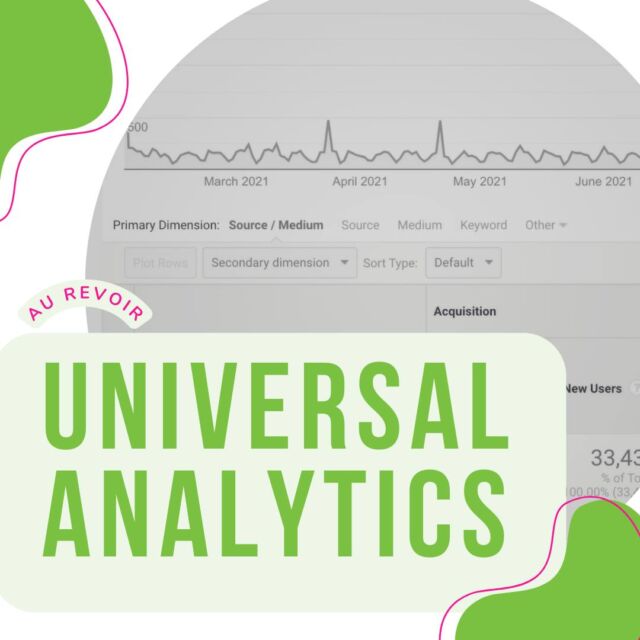 Our hearts will go on...goodbye Universal Analytics💔