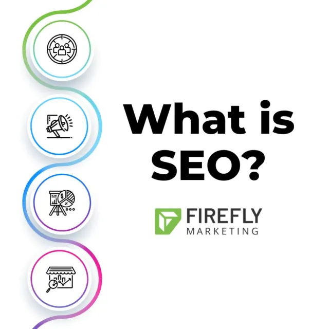 SEO stands for Search Engine Optimization. SEO is the process of helping your website appear in front of the right people searching for your products or services on search engines such as Google, Bing, etc. 🔎

By optimizing your website with relevant keywords and high-quality content, you can boost your search engine rankings and attract more qualified traffic to your site. 📈