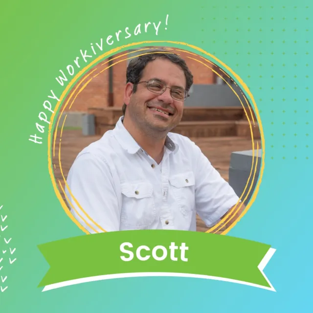 September 24th, 2001. That's the day that our favorite Firefly, Scott Dore, started working with us. 💚

While we miss him every day, we know he's right there with us every time we laugh and every time we need to solve a problem (all hail the Scott Effect!💡🙌)

Cheers to the absolute best of them🥤