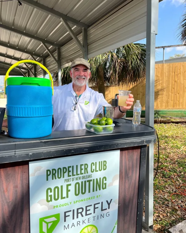 It's always a good day when Bill's playing bar tender! 🍹

Today, Bill showed off his mad margarita making skills today at the Propeller Club of the U.S. Port of New Orleans' Annual Golf Outing! ⛳️