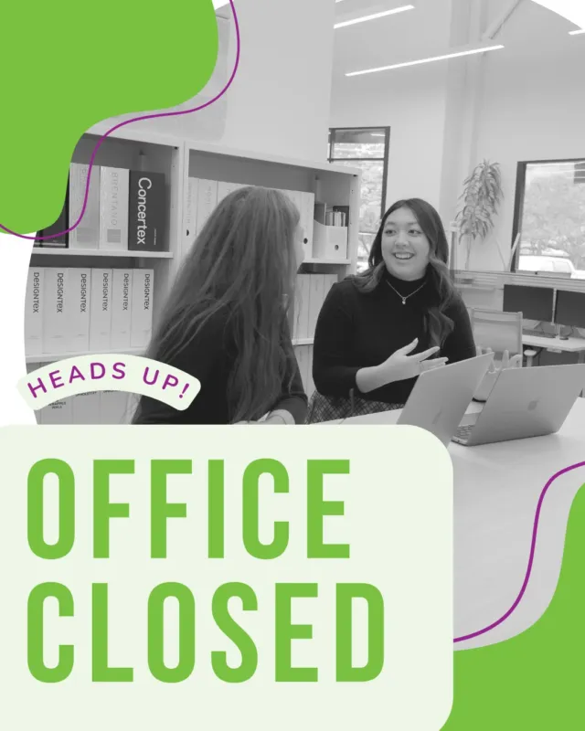Heads up! Our office is closed today for Good Friday. We hope you all have a wonderful Easter weekend! 💚